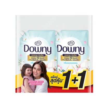 Кондиционер для белья Downy «Любовь к чистому хлопку», концентрат, 950 мл, набор 2 шт. (DOWNY Concentrated Fabric Softener Pure Cotton Love 950ml x2)