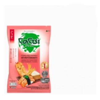 Японские рисовые крекеры Dozo со вкусом лосося, 56 г (DOZO Japanese Rice Cracker Salmon 56 g)