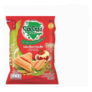 Рисовые крекеры со злаками Dozo Rice Mix со вкусом томата и сыра, 50 г (DOZO Rice Mix Cheesy Baked Tomato 50 g)