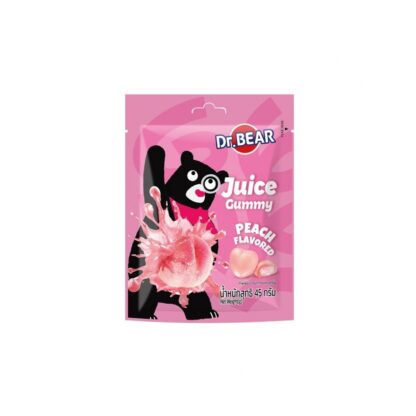 Мармелад Dr.Bear со вкусом персика, 45 г (Dr.Bear Peach Gummy 45g)