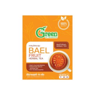 Травяной чай Dr.Green из плодов матум (баэль), 100%, 15 г (Dr.Green 100% Bael Fruit Herbal Tea 15 g)