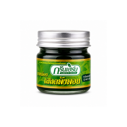 Зелёный бальзам Green Herb с клинакантусом (Салет Пангпон), 30 г (Green Herb Clinacanthus Nutans Balm 30 g)