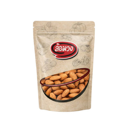 Миндаль запечённый Romwong, натуральный, 500 г (ROMWONG Roasted Almonds Natural 500g)
