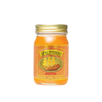 Бальзам Samphao Thong с плаем (Phrai Sod), 100 г (Samphao Thong Phrai Sod Balm 100 g)