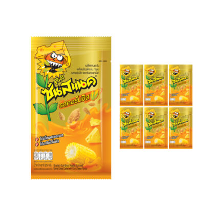 Семечки подсолнечника Sunsnack со вкусом кукурузы с сыром, 25 г, набор 3 шт. (SUNSNACK Sunflower Kernels Corn Cheese 25g x3)