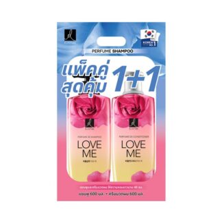 Набор Elastine Love Me: шампунь и кондиционер, 600 мл, набор 2 шт. (Elastine Love Me Shampoo 600 ml + Conditioner 600 ml x2)