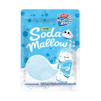 Маршмеллоу Erko Soda Mallow со вкусом йогурта, 45 г (Erko Yogurt Soda Mallow 45g)