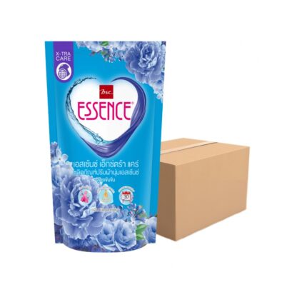Кондиционер для белья Essence «Длительная свежесть 30 дней», синий, 550 мл, набор 12 шт. (ESSENCE Fabric Softener Long-lasting 30 days Blue 550ml x12)
