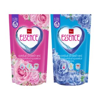 Кондиционер для белья Essence «Длительная свежесть 30 дней», розово-синий, 550 мл (ESSENCE Fabric Softener Long-lasting 30 days Pink and Blue 550ml)