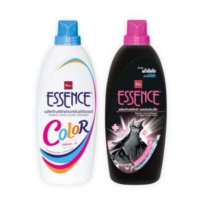 Жидкое средство для стирки Essence для цветного и тёмного белья, 900 мл, набор 2 шт. (ESSENCE Liquid Laundry Detergent for Colored and Dark Fabrics 900ml x2)