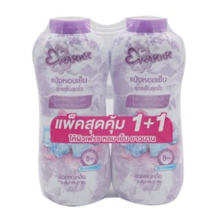 Освежающий тальк Eversense Extreme Cool, 280 г, набор 2 шт. (Eversense Extreme Cool Scented Powder 280 g x2)