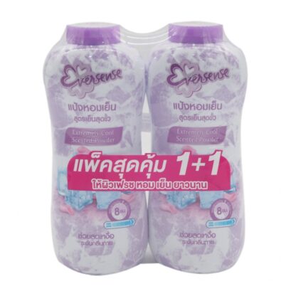 Освежающий тальк Eversense Extreme Cool, 280 г, набор 2 шт. (Eversense Extreme Cool Scented Powder 280 g x2)