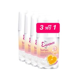 Шариковый дезодорант Eversense Extra White Yogurt с апельсином, 25 мл, набор 4 шт. (EVERSENSE Roll-On Extra White Yogurt Orange 25ml x4)