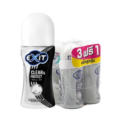 Шариковый дезодорант Exit Clear & Protect, 32,5 мл, набор 4 шт. (EXIT Clear & Protect Roll-On Deodorant 32.5ml x4)