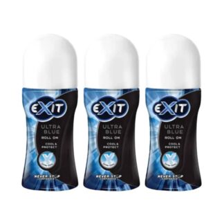 Шариковый дезодорант Exit Cool & Protect Ultra Blue, 32,5 мл, набор 3 шт. (EXIT Roll-On Cool & Protect 32.5ml x3)