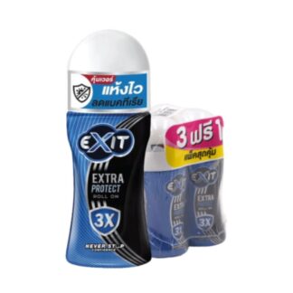 Шариковый дезодорант Exit Extra Protect, 32,5 мл, набор 4 шт. (EXIT Roll-On Extra Protect 32.5ml x4)