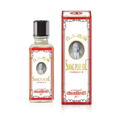 Масло Siang Pure формула 2 (белое), 25 мл (Siang Pure Oil Formula 2 White 25 ml)