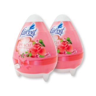 Гелевый ароматизатор Farcent Egg «Персик», 170 г, набор 2 шт. (FARCENT Scented Egg Gel Peach 170g x2)