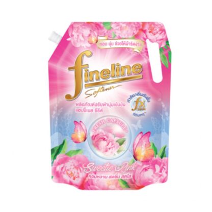Кондиционер для белья Fineline Happiness «Сладкий розовый», концентрат, 1,15 л (FINELINE Concentrated Fabric Softener Happiness Sweety Pink 1.15L)