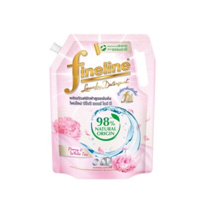 Жидкое средство для стирки Fineline Natural «Пион и белый чай», концентрат, 1,2 л (Fineline Concentrated Laundry Detergent Natural Peony And White Tea 1200ml)