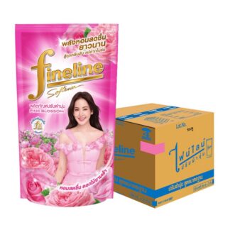 Кондиционер для белья Fineline «Розовое цветение», 470 мл, набор 24 шт. (FINELINE Fabric Softener Pink Blossom Scent 470ml x24)