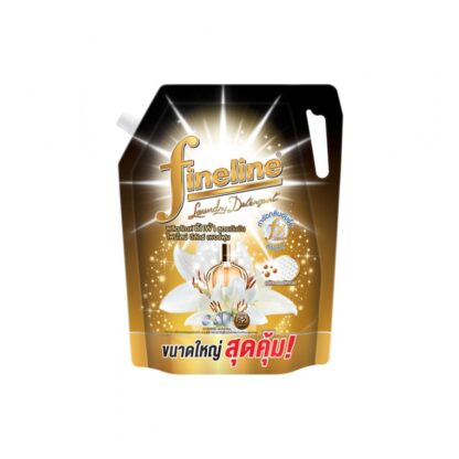 Жидкое средство для стирки Fineline Deluxe, чёрный, концентрат, 1,85 л (Fineline Liquid Detergent Concentrate Deluxe Perfume 1850ml)