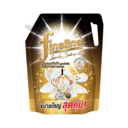 Жидкое средство для стирки Fineline Deluxe, чёрный, концентрат, 1,85 л (Fineline Liquid Detergent Concentrate Deluxe Perfume 1850ml)