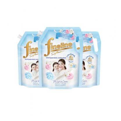 Кондиционер для белья Fineline Mild&Care, синий, 1,15 л, набор 3 шт. (Fineline Mild&Care Fabric Softener 1150ml x3)