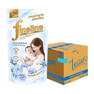 Кондиционер для белья Fineline Regular, голубой, 470 мл, набор 24 шт. (FINELINE Regular Softener Blue 470ml x24)