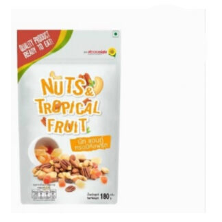 Смесь орехов с тропическими фруктами Flower Food, 180 г (FLOWER FOOD Nuts & Tropical Fruit 180 g)