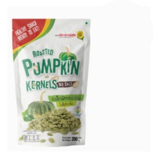 Тыквенные семечки Flower Food обжаренные, без соли, 200 г (FLOWER FOOD Roasted Pumpkin Kernels No Salt 200 g)