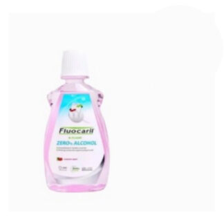 Ополаскиватель для рта Fluocaril Zero Alcohol Cherry Mint, 500 мл (Fluocaril Mouthwash Zero Alcohol Cherry Mint 500 ml)