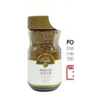 Растворимый кофе Fontana Prince Gold сублимированный, 100 г (Fontana Prince Gold Instant Coffee 100 g)