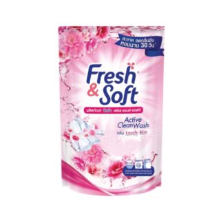 Жидкое средство для стирки Fresh & Soft, розовое, 400 мл (FRESH & SOFT Liquid Laundry Detergent Pink 400ml)