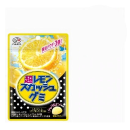 Жевательный мармелад Fujiya Super Lemon, 55 г (FUJIYA Super Lemon Gummy 55 g)
