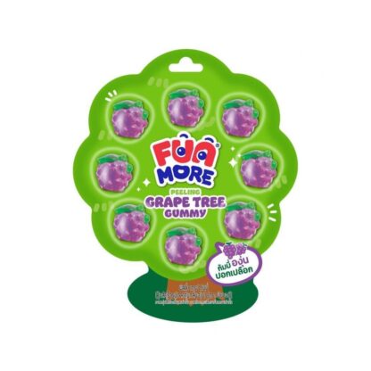 Мармелад с кожурой Funmore Peeling со вкусом винограда, 40 г (Funmore Peeling Grape Gummy 40g)
