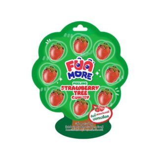 Мармелад с кожурой Funmore Peeling со вкусом клубники, 40 г (Funmore Peeling Strawberry Gummy 40g)