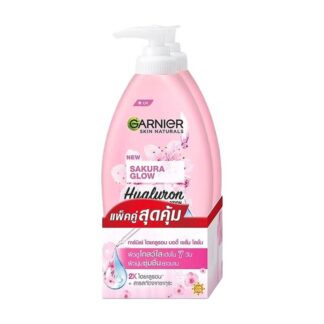 Лосьон для тела Garnier Sakura, 400 мл, набор 2 шт. (Garnier Body Lotion Sakura 400 ml x2)