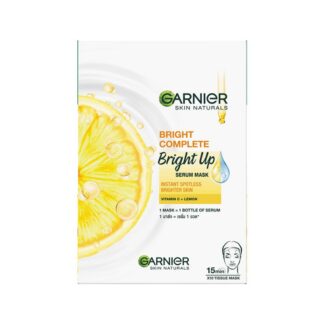 Тканевая маска Garnier Bright Complete Bright Up, 28 г, набор 10 шт. (Garnier Bright Complete Bright Up Serum Mask 28 g x10)