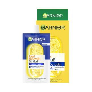 Ночная маска для лица Garnier Bright Complete, 7 мл, набор 6 шт. (Garnier Bright Complete Sleeping Mask 7 ml x6)