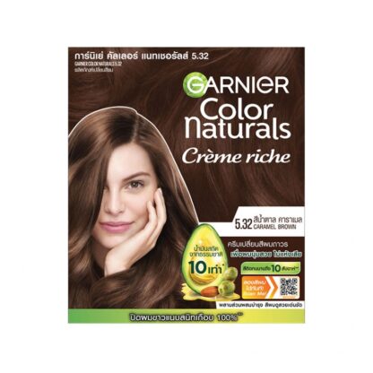 Стойкая крем-краска для волос Garnier Color Naturals 5.32, 60 мл, набор 6 шт. (Garnier Color Naturals 5.32 Hair Colour 60 ml x6)