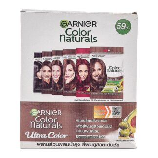 Стойкая крем-краска для волос Garnier Color Naturals 7.3 золотисто-коричневый, 60 мл, набор 6 шт. (Garnier Color Naturals 7.3 Golden Brown Hair Colour 60 ml x6)