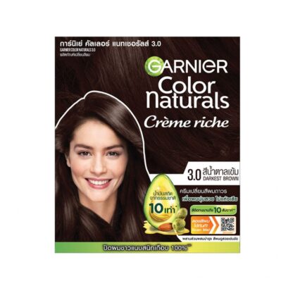 Краска для волос Garnier Color, оттенок №3 (без аммиака), 60 мл, набор 6 шт. (Garnier Hair Color No.3, 60 ml x6)