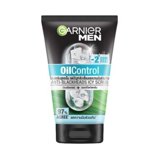 Мужской скраб для лица Garnier Men Oil Control Icy, 100 мл (Garnier Men Oil Control Icy Scrub 100 ml)