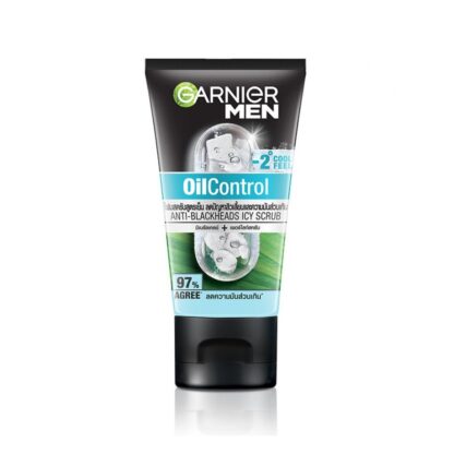 Пенка-скраб для умывания Garnier Men Turbo Light Oil Control Icy, 50 мл (Garnier Men Turbo Light Oil Control Icy Scrub Foam 50 ml)