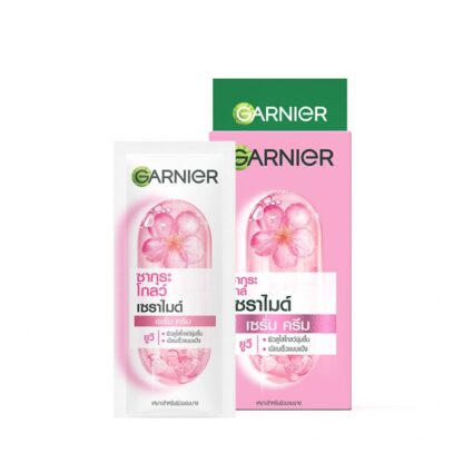 Крем с керамидами Garnier Sakura Glow, 7 мл, набор 6 шт. (Garnier Sakura Glow Ceramide Cream 7 ml x6)