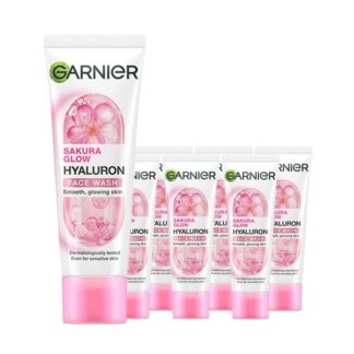 Пенка для умывания Garnier Sakura Glow, 15 мл, набор 6 шт. (Garnier Sakura Glow Foam 15 ml x6)