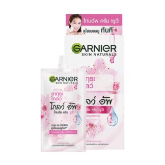 CC-крем Garnier Sakura Pinkup Tone Up, 7 мл, набор 6 шт. (Garnier Sakura Pinkup Tone Up CC Cream 7 ml x6)