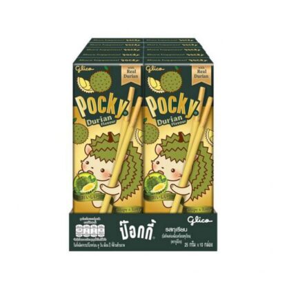 Печенье-палочки Glico Pocky со вкусом дуриана, 25 г (GLICO Pocky Biscuit Durian 25g)
