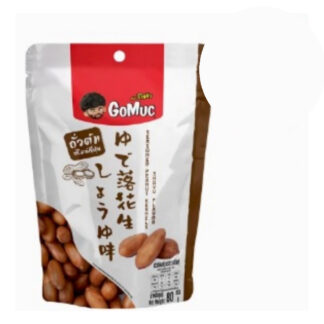 Арахис Gomuc со вкусом соевого соуса, 80 г (Gomuc Seasoned Peanuts Shoyu 80 g)